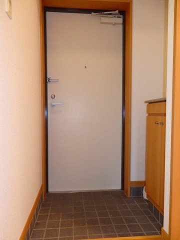 玄関　明るい玄関です