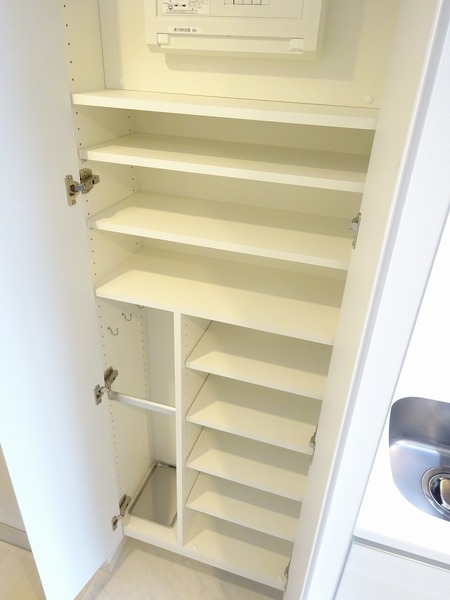 収納　十分な収納スペースがあります