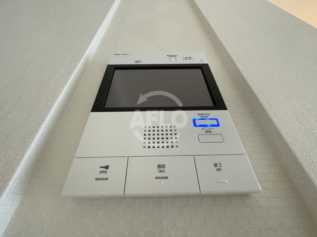 セキュリティ　ウェルホームズ靭公園　モニターホン