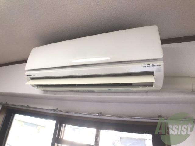 その他設備　エアコンが設置してありますので、寒暖対策もばっちり。