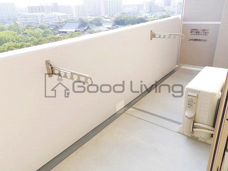 バルコニー　洗濯って気持ちいいですね