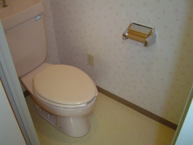 トイレ　写真は別部屋のものです。