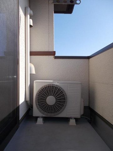 バルコニー　広々としたバルコニーです