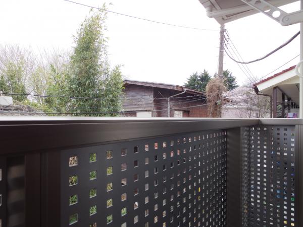 バルコニー　高い建物がないのでお洗濯もよく乾きます！