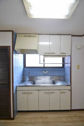 キッチン　ガスコンロ対応のキッチン