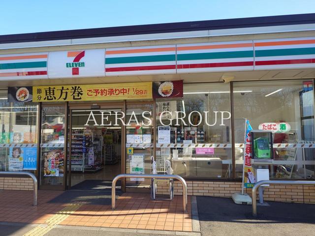 コンビニ　セブン-イレブン 三芳上富店（コンビニ）まで284m