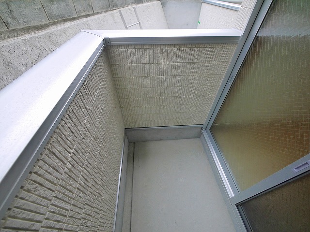 バルコニー　落ち着いた時間を過ごせるバルコニーです