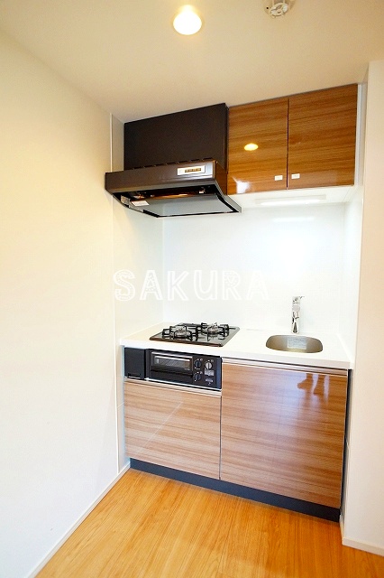 キッチン　自炊をされる方に嬉しい2口コンロ♪