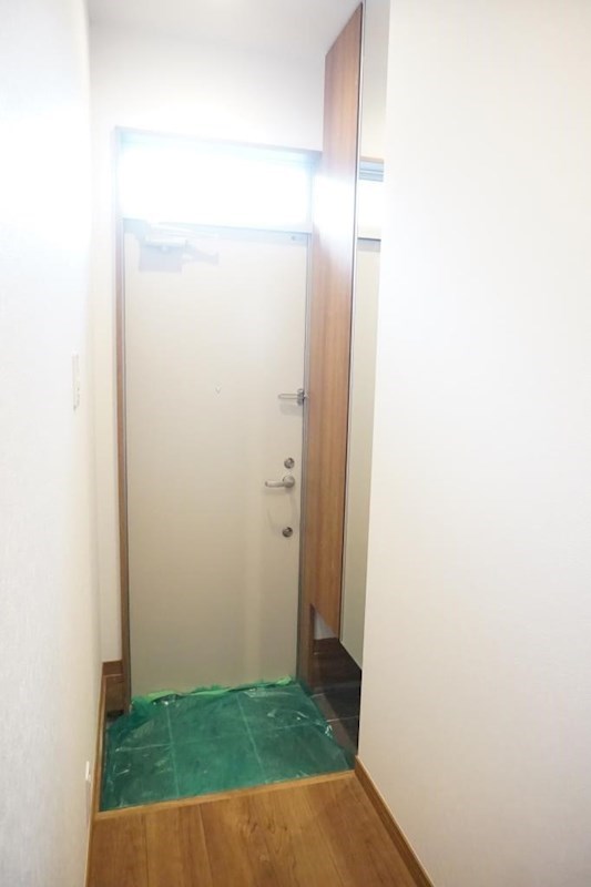 玄関　シューズボックス付きの玄関