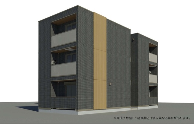 建物外観　※完成予想図につき実物とは多少異なる場合があります。