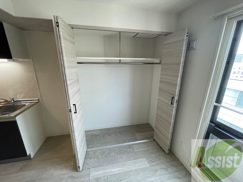 収納　収納もバッチリあるのでお部屋が片付きますよ！