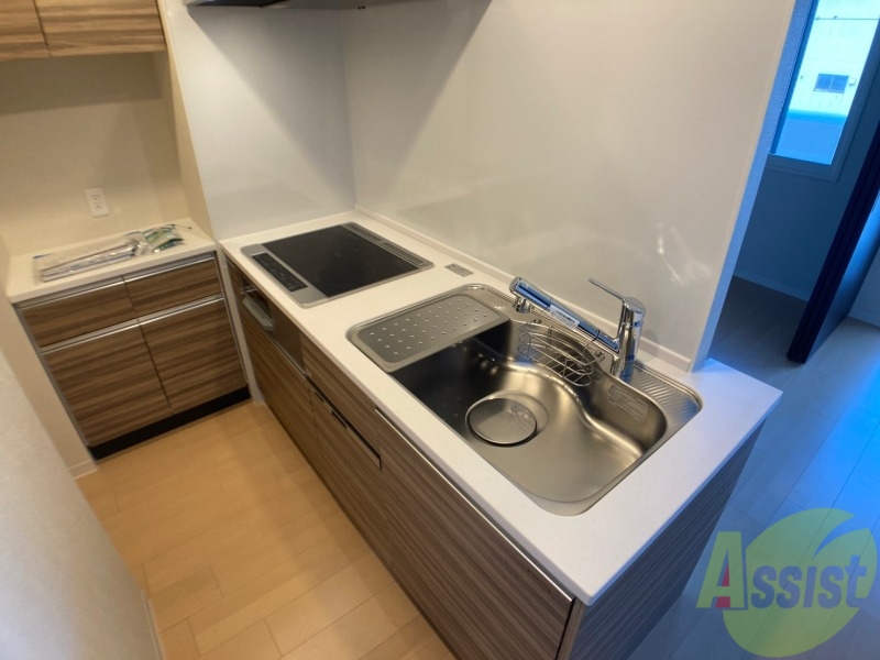 キッチン　キッチンはスペースも広々していて使いやすそうですよ！