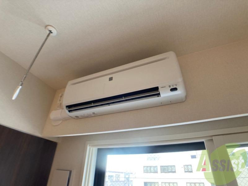 その他設備　こちらはエアコンが設置されております！夏場も快適です！