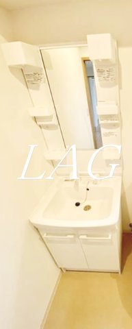 洗面設備　洗面台です。