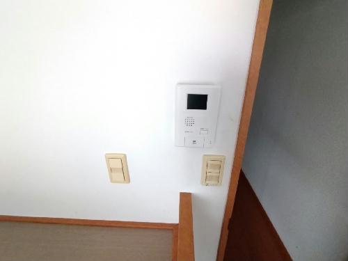 セキュリティ　モニターホン設置