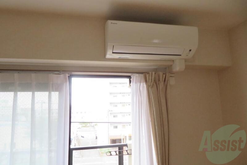 その他設備　エアコンが付いているので夏でも冬でも快適に過ごせそうですね。