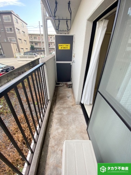 バルコニー　画像は１０５号室