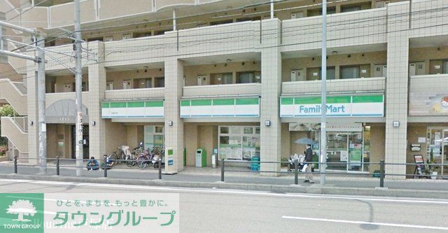 コンビニ　ファミリーマート戸塚矢沢店（コンビニ）まで450m