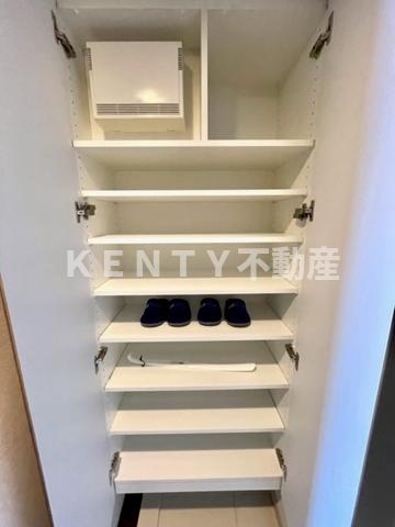 玄関　落ち着いた玄関です