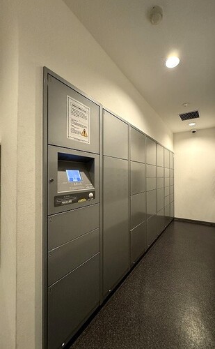 その他共有部分　宅配ボックス　※2024年6月撮影