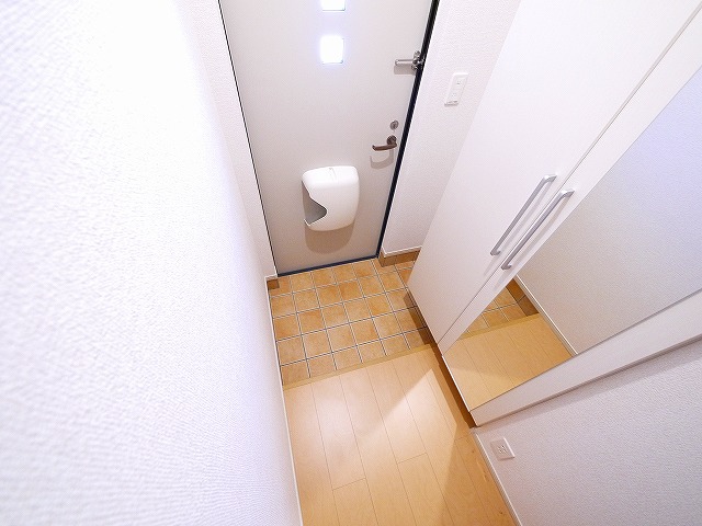 玄関　ゆったりとした玄関です