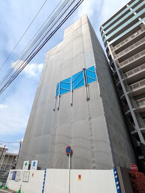 建物外観　外観（建築中）