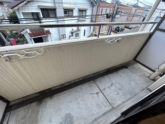 バルコニー　※別部屋の写真です
