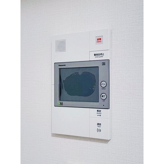 セキュリティ　モニター付きインターホン