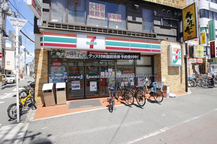コンビニ　セブンイレブン大阪玉出駅前店（コンビニ）まで170m