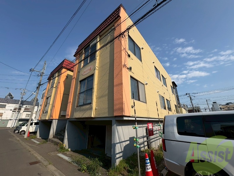 建物外観　札幌市東区北２４条東「２４ハイツＡ棟」