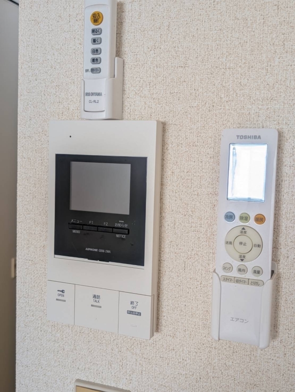 セキュリティ　他号室の写真になります。