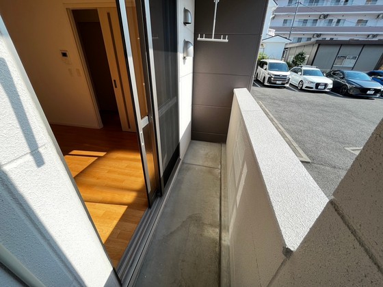 バルコニー　※別部屋の写真です