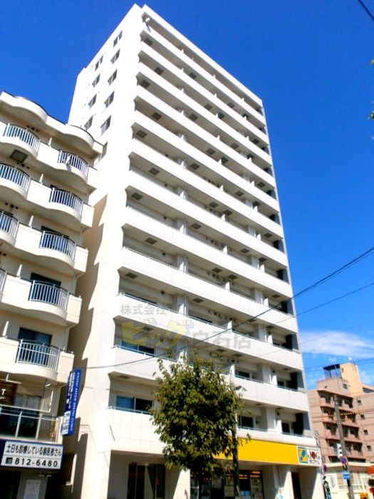 建物外観　人気の都市ガスマンションです♪