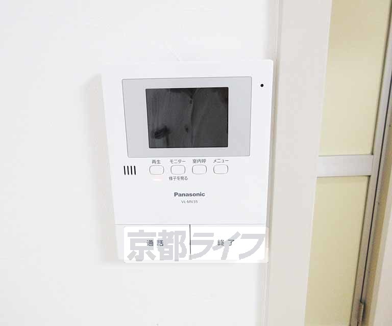 セキュリティ　モニター付きで安心・
