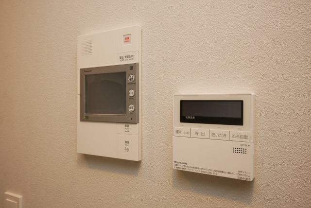 セキュリティ　モニター付きインターホンです