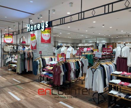 ショッピングセンター　ハニーズカメイドクロック店（ショッピングセンター）まで440m