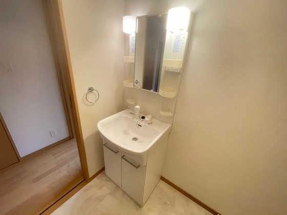 洗面設備　※別部屋の写真です