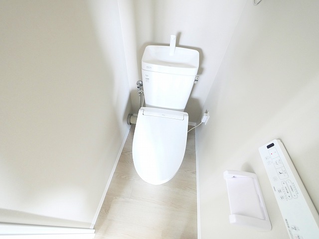 トイレ　ゆったりとした空間のトイレです