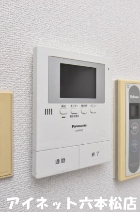 セキュリティ　急な来客時も安心ですね