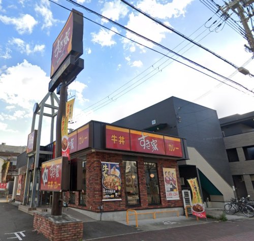 飲食店　すき家 長田浜添通店（飲食店）まで173m