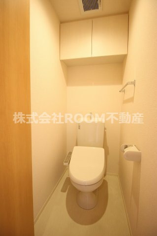 トイレ　ゆったりとした空間のトイレです