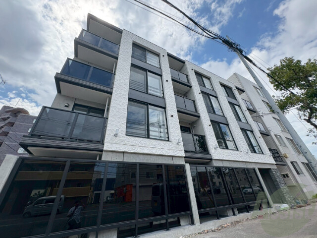 建物外観　白石区菊水５条「ラ・シュエットドルチェ」完成予想パース