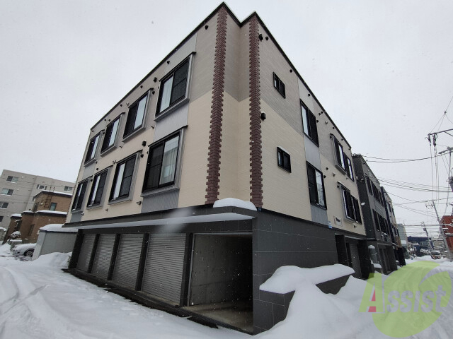 建物外観　札幌市東区北２３条東「プラセール」
