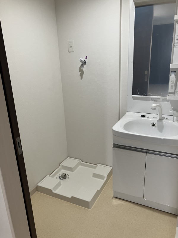 その他設備　コンパクトで使いやすい洗面所