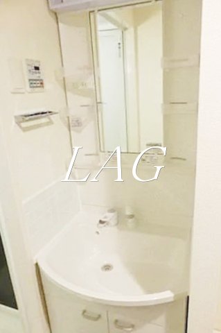 洗面設備　洗面台です。