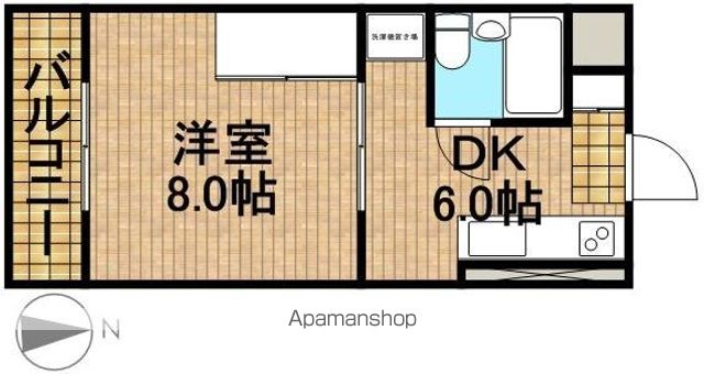 ＪＲ東海道本線 磐田駅 徒歩10分 3階建 築37年の間取り写真