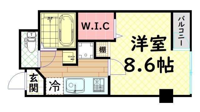エクセル万代の間取り写真