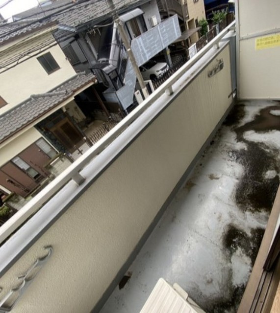 バルコニー　別部屋同仕様タイプ