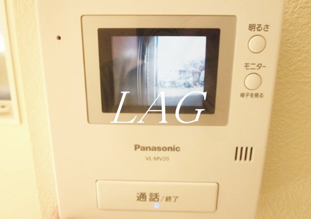 セキュリティ　モニター付インターホンです。