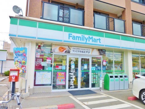 コンビニ　ファミリーマート河南一須賀店（コンビニ）まで407m